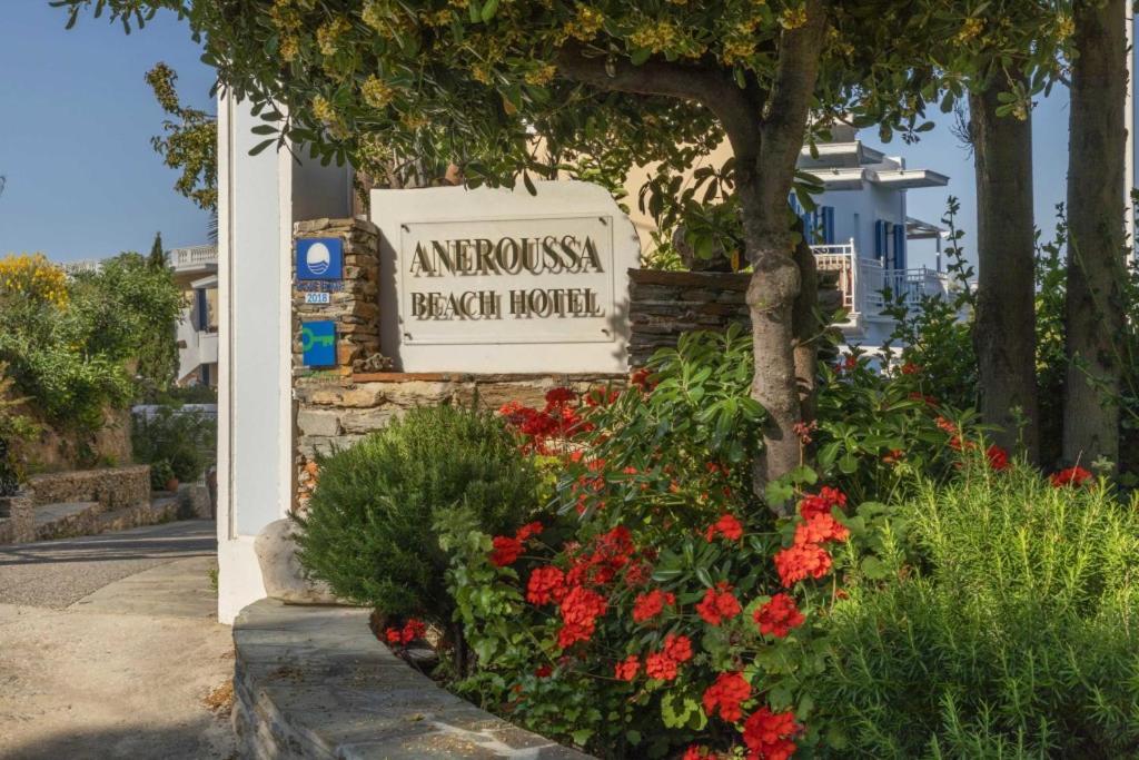 Aneroussa Beach Hotel Batsíon Exteriör bild