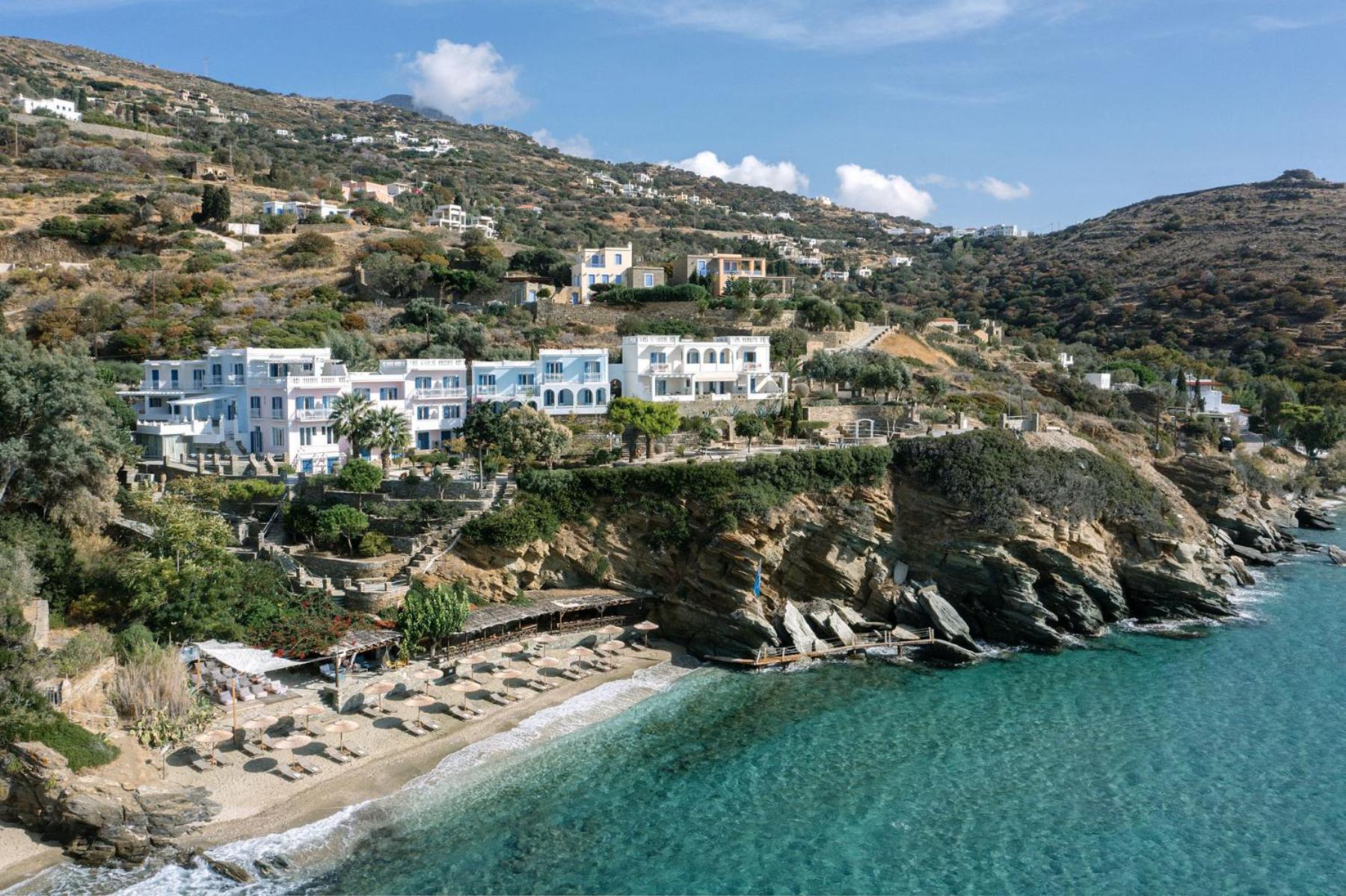 Aneroussa Beach Hotel Batsíon Exteriör bild
