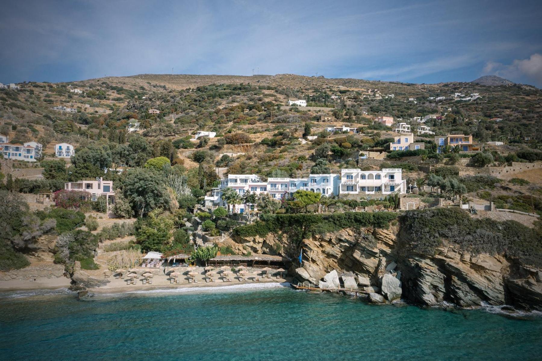 Aneroussa Beach Hotel Batsíon Exteriör bild