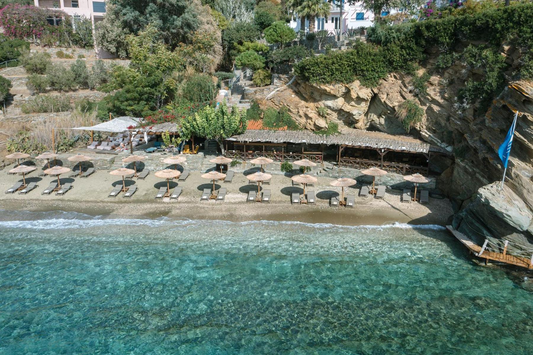 Aneroussa Beach Hotel Batsíon Exteriör bild