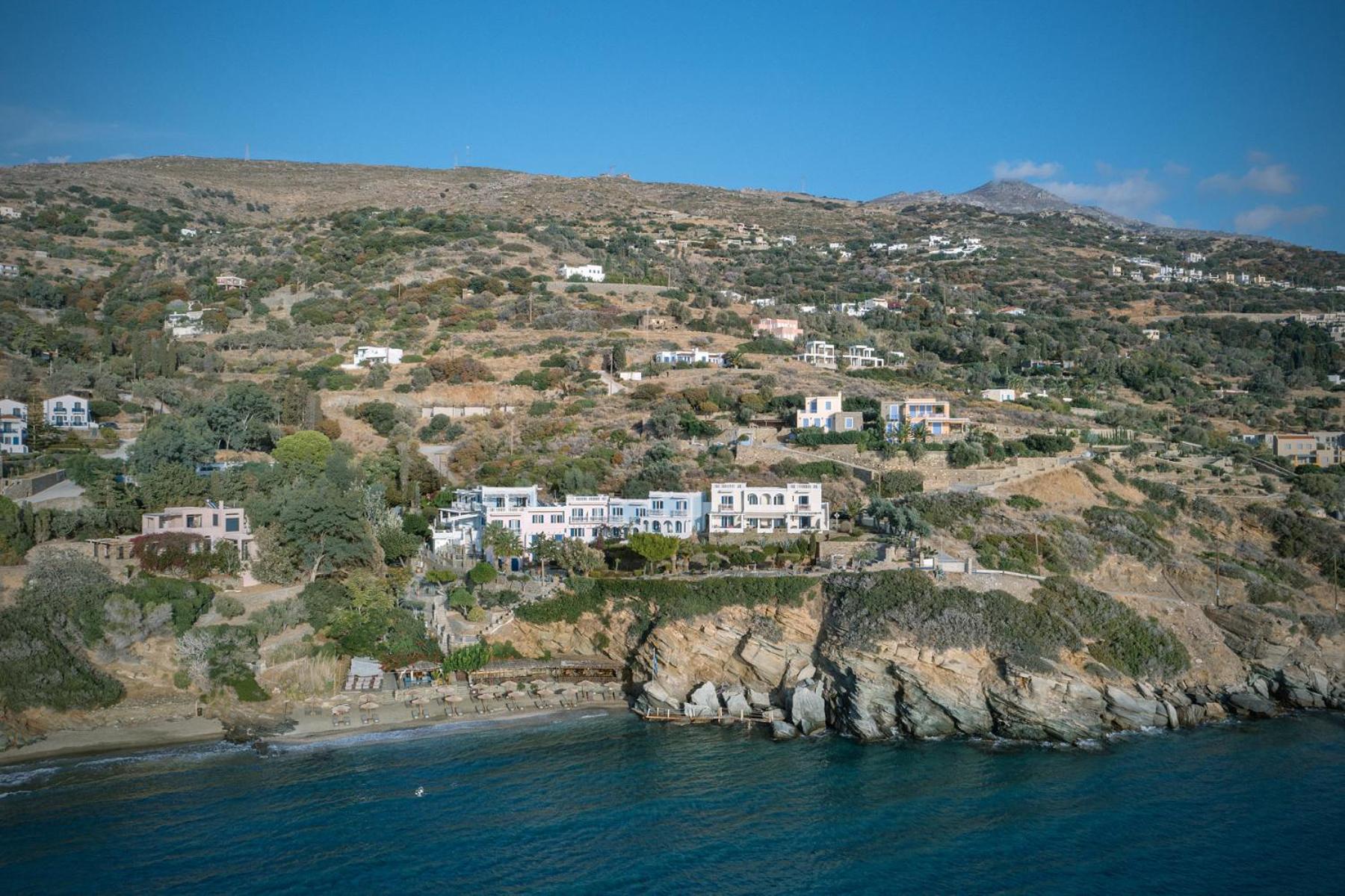 Aneroussa Beach Hotel Batsíon Exteriör bild