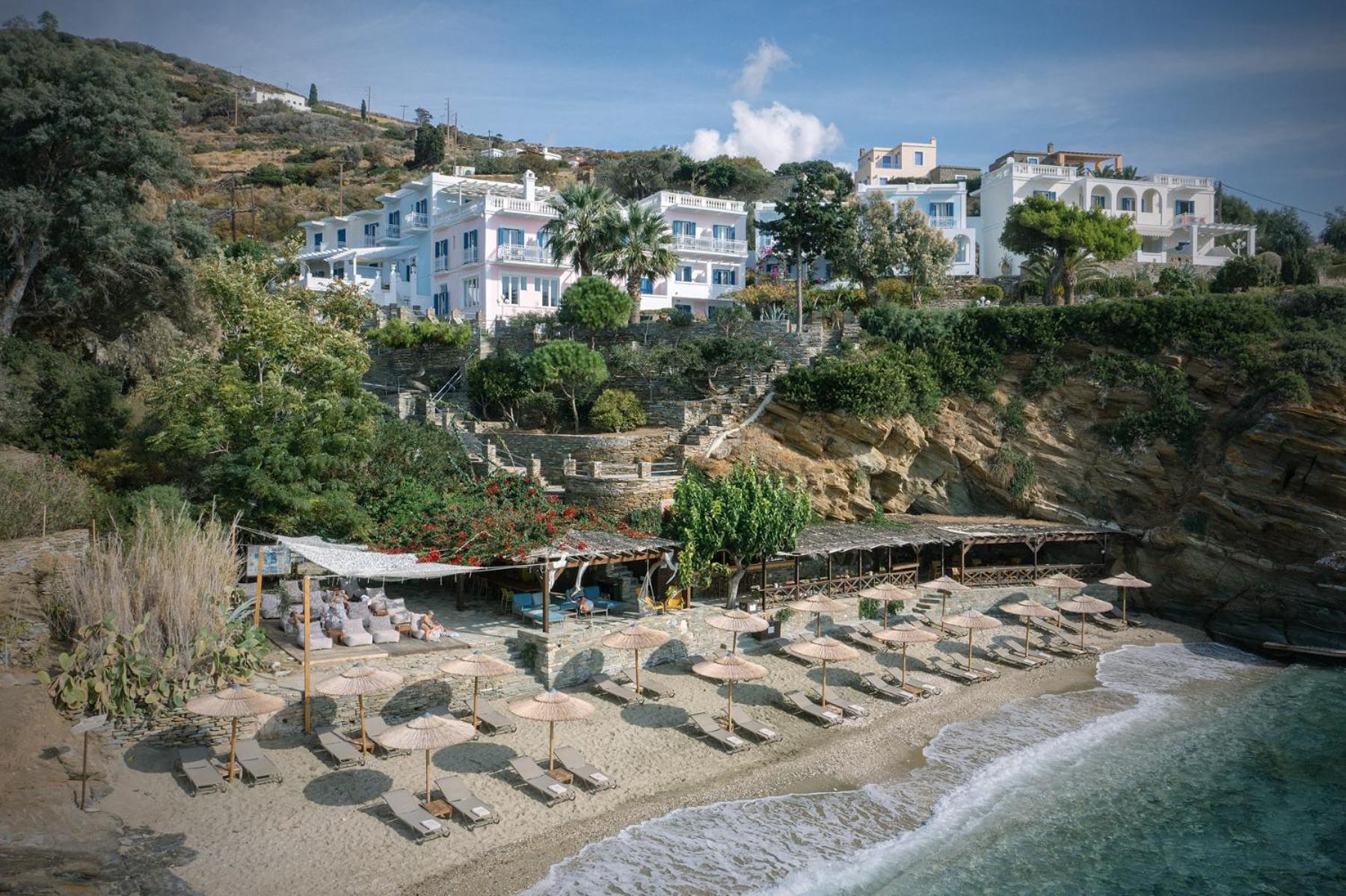 Aneroussa Beach Hotel Batsíon Exteriör bild